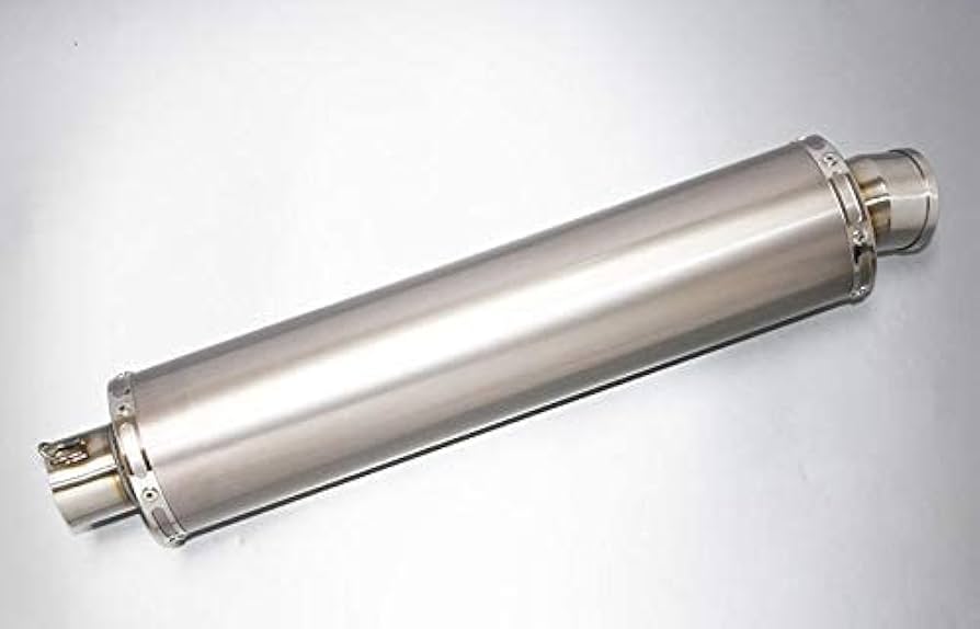 セール 汎用ステンレスサイレンサー径100 φ × 400 差込60.5φ Amazon | Realspeed (リアルスピード) 100φ×400mm 差込径60.5φ